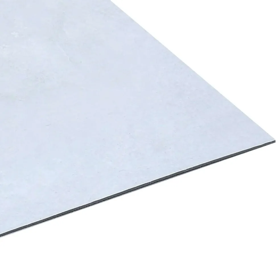 vidaXL Vloerplanken 55 pcs Wit 5,11 m² PVC