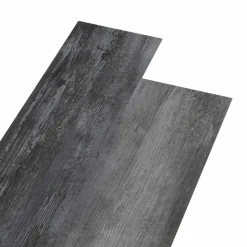 vidaXL Vloerplanken 36 pcs Glanzend Grijs 5,02 m² PVC