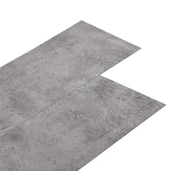 vidaXL Vloerplanken 18 pcs Cementbruin 5,26 m² PVC