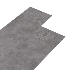 vidaXL Vloerplanken 36 pcs Beton Grijs 5,02 m² PVC