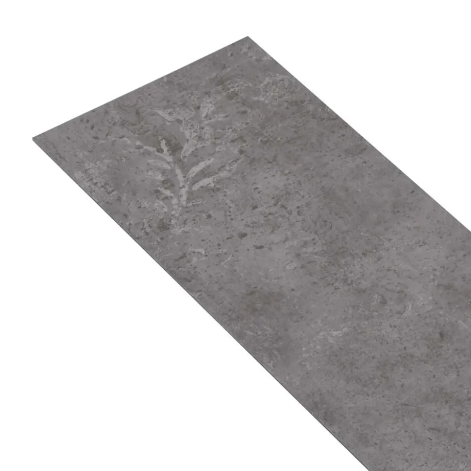 vidaXL Vloerplanken 36 pcs Beton Grijs 5,02 m² PVC