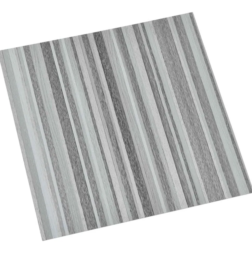 vidaXL Vloerplanken 55 pcs Lichtgrijs 5,11 m² PVC