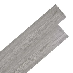 vidaXL Vloerplanken 36 pcs Donkergrijs 5,02 m² PVC