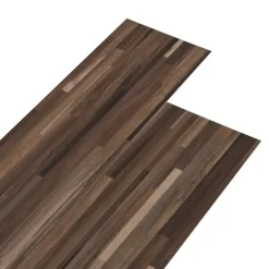 vidaXL Vloerplanken 36 pcs Gestreept bruin 5,02 m² PVC