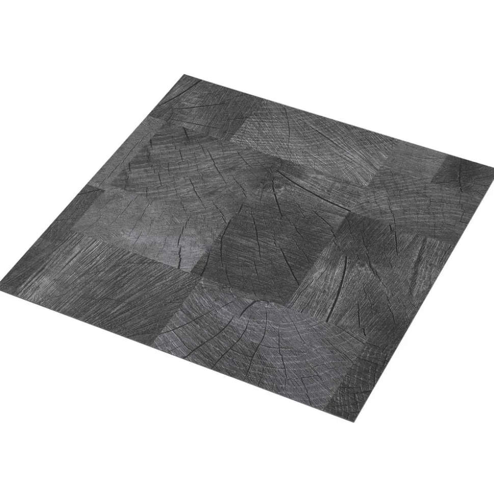 vidaXL Vloerplanken 55 pcs Grijs 5,11 m² PVC