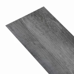 vidaXL Vloerplanken 18 pcs Grijs 5,26 m² PVC