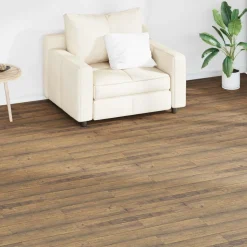 vidaXL Vloerplanken 36 pcs Walnoot Bruin 5,02 m² PVC