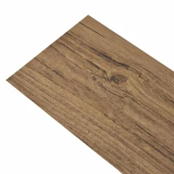 vidaXL Vloerplanken 36 pcs Walnoot Bruin 5,02 m² PVC