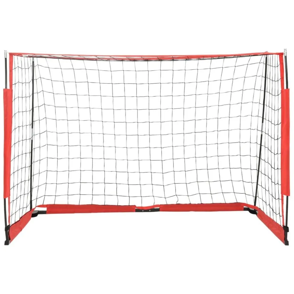 vidaXL Voetbaldoel 184x91x124,5 cm staal