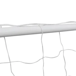 vidaXL Voetbaldoelset hoogwaardig 240x90x150 cm staal