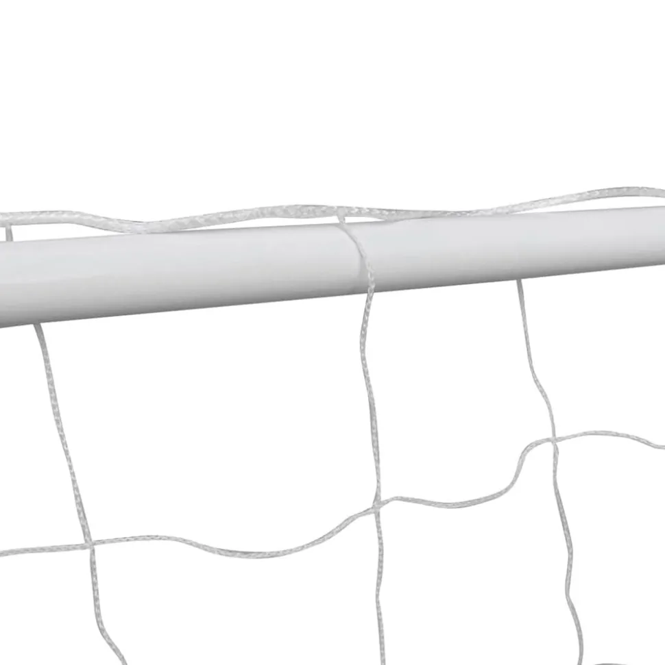 vidaXL Voetbaldoelset hoogwaardig 240x90x150 cm staal