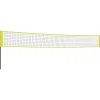 vidaXL Volleybalnet 823x244 cm PE-stof geel en zwart