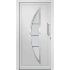 vidaXL Voordeur 88x200 cm wit