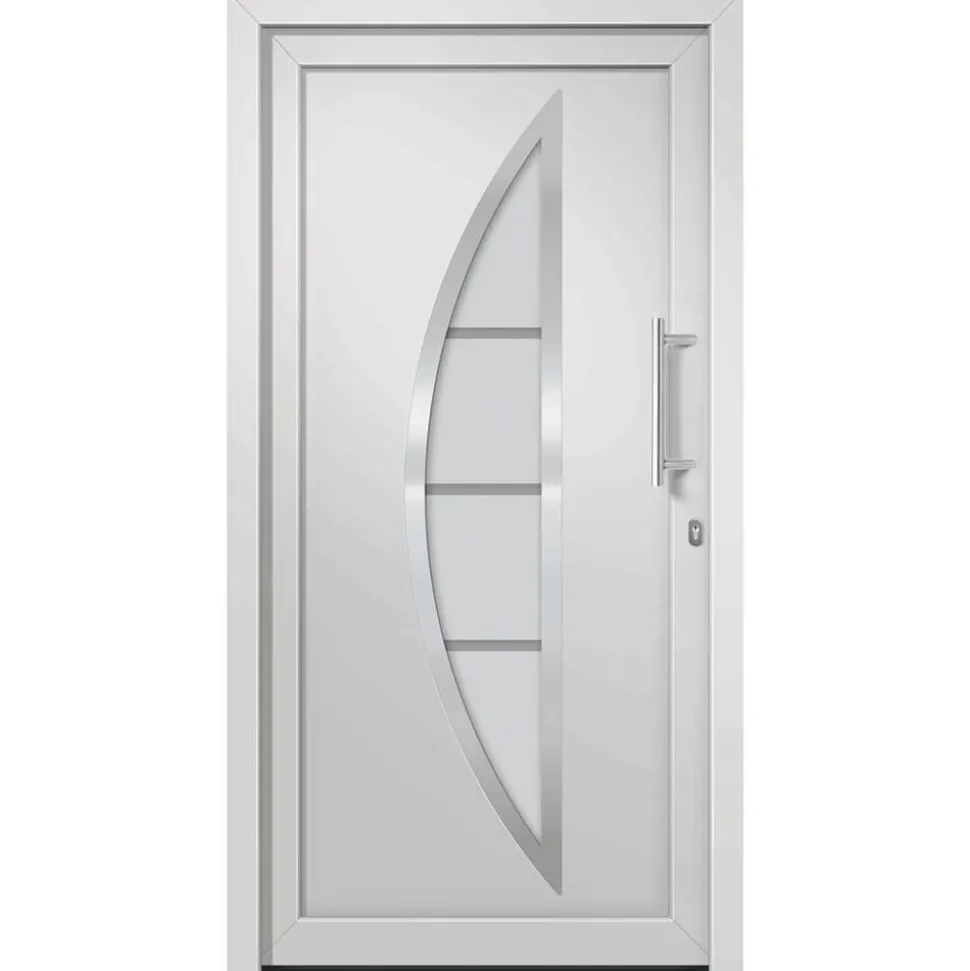 vidaXL Voordeur 88x200 cm wit