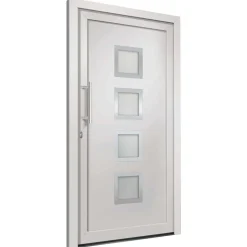 vidaXL Voordeur 88x200 cm wit