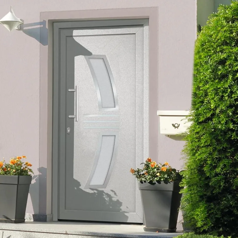 vidaXL Voordeur 88x200 cm wit