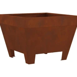 vidaXL Vuurkorf Bruin 50 x 50 x 38 cm Cortenstaal