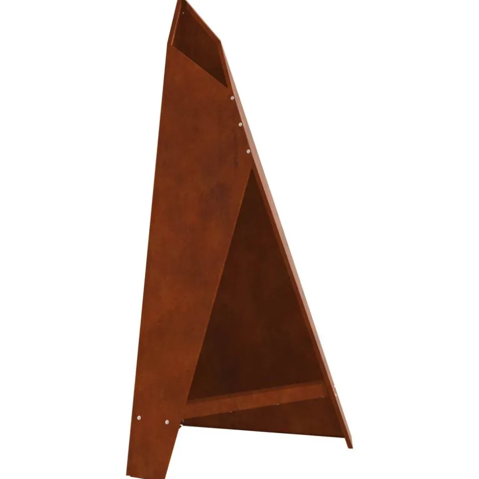 vidaXL Vuurkorf Bruin 58 x 40 x 100 cm Cortenstaal