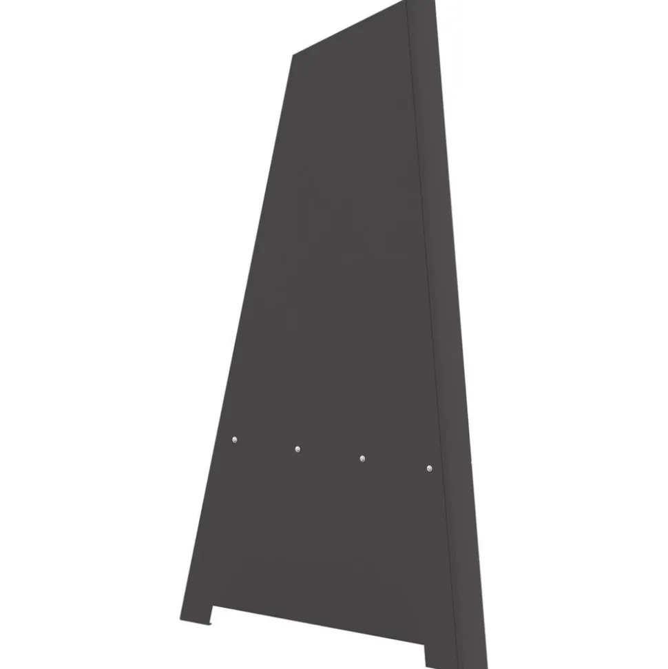 vidaXL Vuurkorf Zwart 50 x 50 x 95 cm Staal