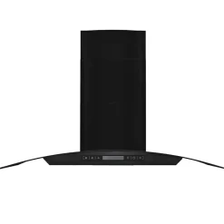 vidaXL Wandafzuigkap 756 m³/u 90 cm roestvrij staal zwart