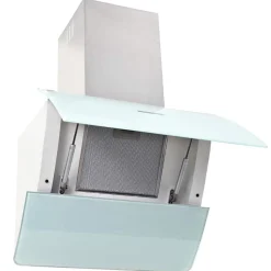 vidaXL Wandafzuigkap 756 m³/u 60 cm roestvrij staal wit