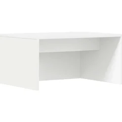 vidaXL Wandbureau Wandgemonteerd Wit 60 x 45 x 30 cm Bewerkt hout