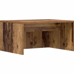 vidaXL Wandbureau Wandgemonteerd Oud Hout 60 x 45 x 30 cm Bewerkt hout