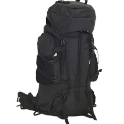 vidaXL Wandelrugzak 60 L oxford stof zwart