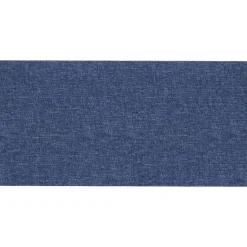 vidaXL Wandhoofdbord 12 pcs Blauw 30 x 15 cm Stof