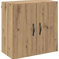vidaXL Wandkast Artisan Eiken 60 x 31 x 60 cm Bewerkt hout