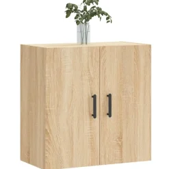 vidaXL Wandkast 60x31x60 cm bewerkt hout sonoma eikenkleurig