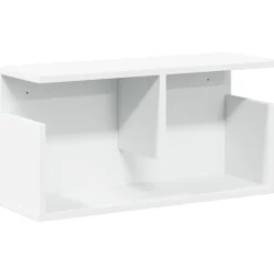 vidaXL Wandkast 60x20x30 cm bewerkt hout wit