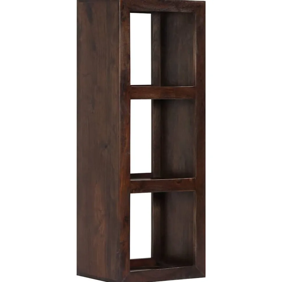 vidaXL Wandkast 40x30x110 cm massief acaciahout