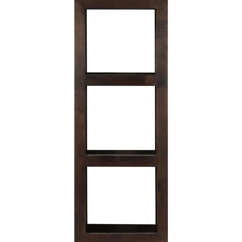 vidaXL Wandkast 40x30x110 cm massief acaciahout