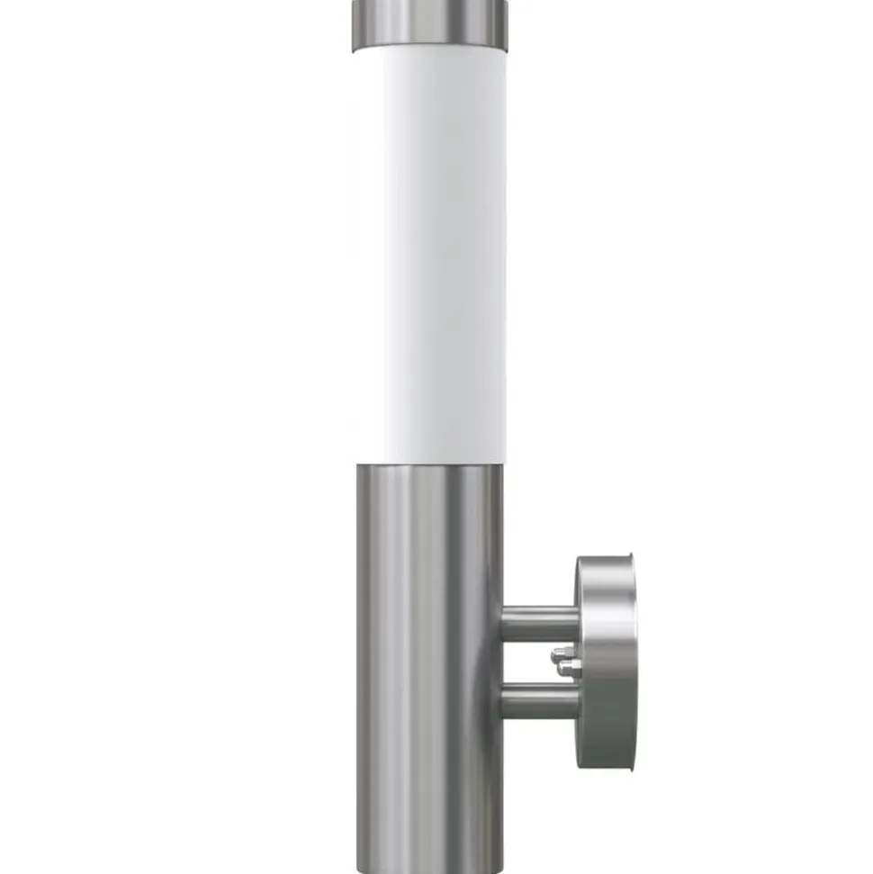 vidaXL Wandlamp voor binnen en buiten waterdicht RVS