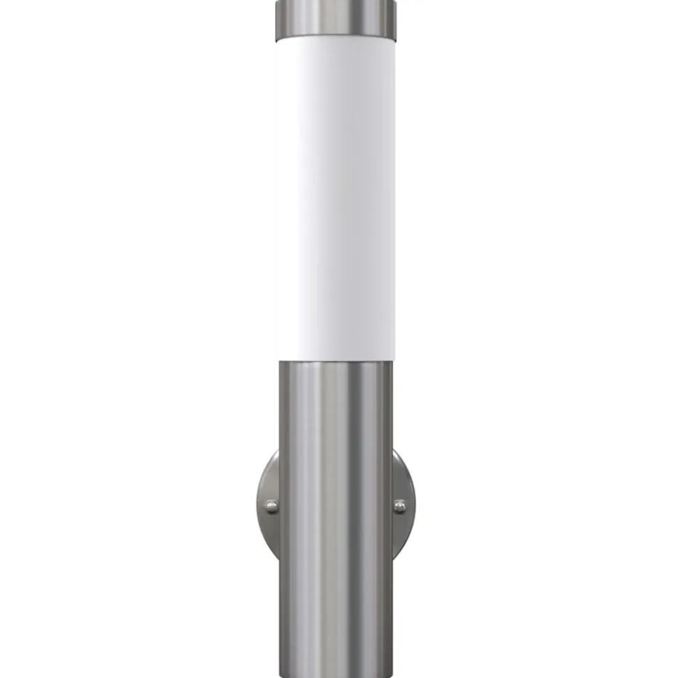 vidaXL Wandlamp voor binnen en buiten waterdicht RVS