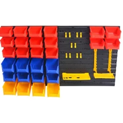 vidaXL Wandordener voor garagegereedschap