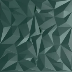 vidaXL Wandpanelen 24 pcs Amethist Groen 50 x 50 cm XPS Schuim
