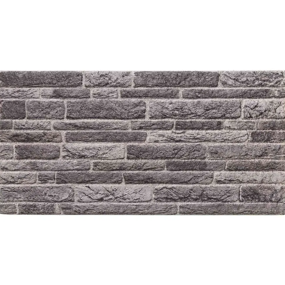 vidaXL Wandpanelen 10 pcs Antracietkleurig 100 x 50 cm EPS-schuim
