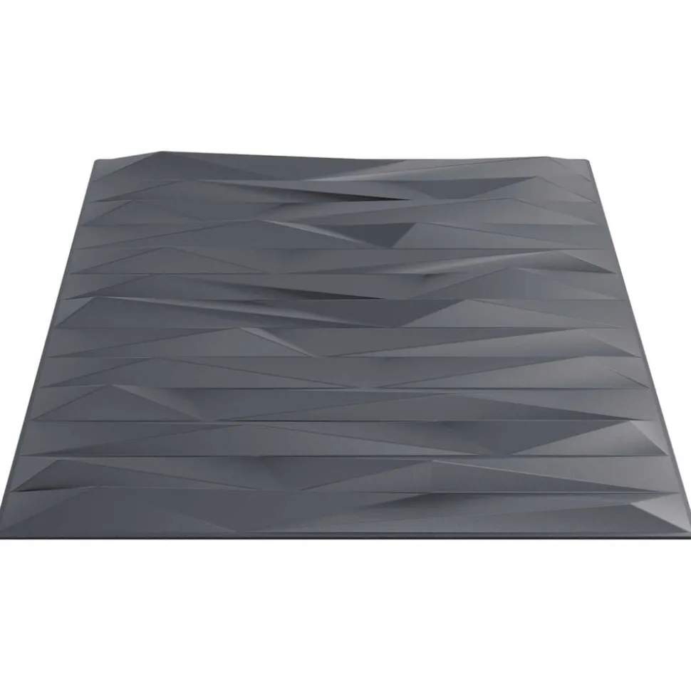 vidaXL Wandpanelen 24 pcs Stone Grey 50 x 50 cm XPS Schuim