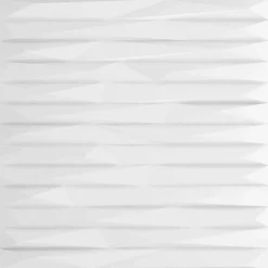 vidaXL Wandpanelen 48 pcs Wit Steen 50 x 50 cm XPS Schuim