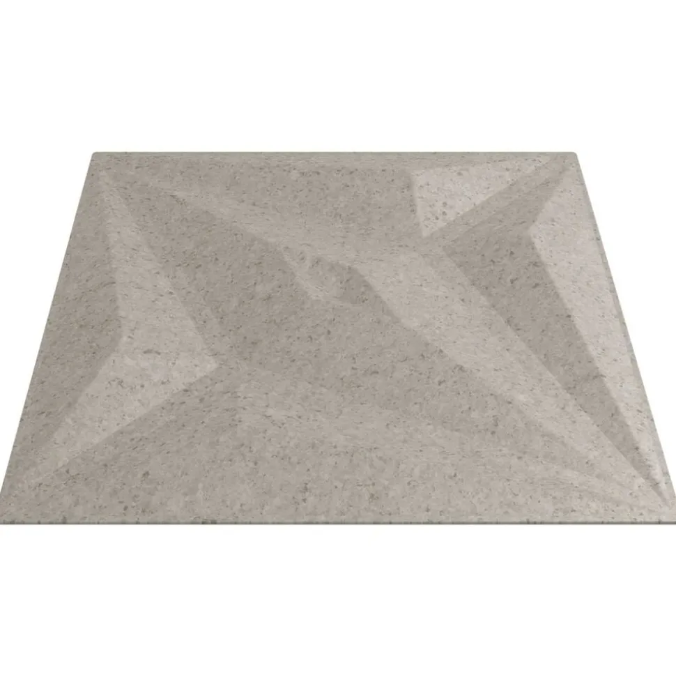 vidaXL Wandpanelen Ster 48 pcs Ster Beton 50 x 50 cm XPS Schuim