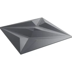 vidaXL Wandpanelen Ster 48 pcs Ster Grijs 50 x 50 cm XPS Schuim