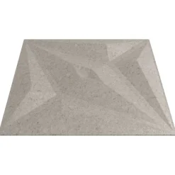 vidaXL Wandpanelen Ster 24 pcs Ster Beton 50 x 50 cm XPS Schuim