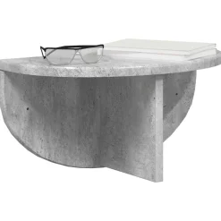 vidaXL Wandplank Beton Grijs 38 x 19 x 19 cm Bewerkt hout