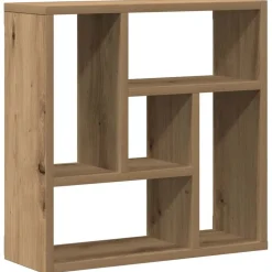 vidaXL Wandschap 45x16x45 cm bewerkt hout artisanaal eikenkleurig