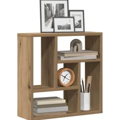 vidaXL Wandschap 45x16x45 cm bewerkt hout artisanaal eikenkleurig