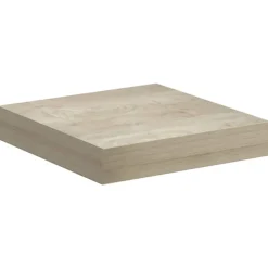 vidaXL Wandschap zwevend 23x23,5x3,8 cm MDF eikenkleur