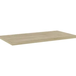 vidaXL Wandschappen 4 st 40x20x1,5 cm bewerkt hout sonoma eikenkleurig