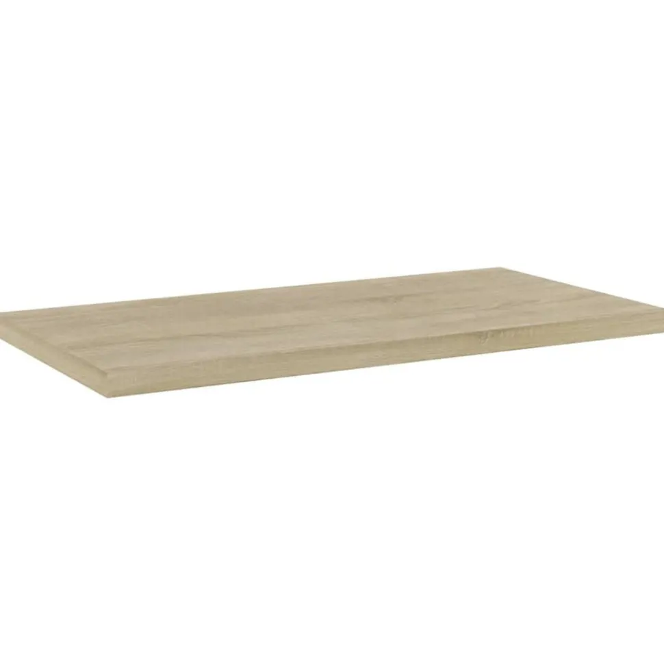 vidaXL Wandschappen 4 st 40x20x1,5 cm bewerkt hout sonoma eikenkleurig